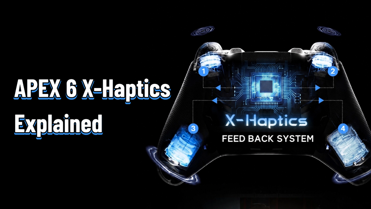X-Haptics Explained: How the Apex 6 Turns Audio Into Touch