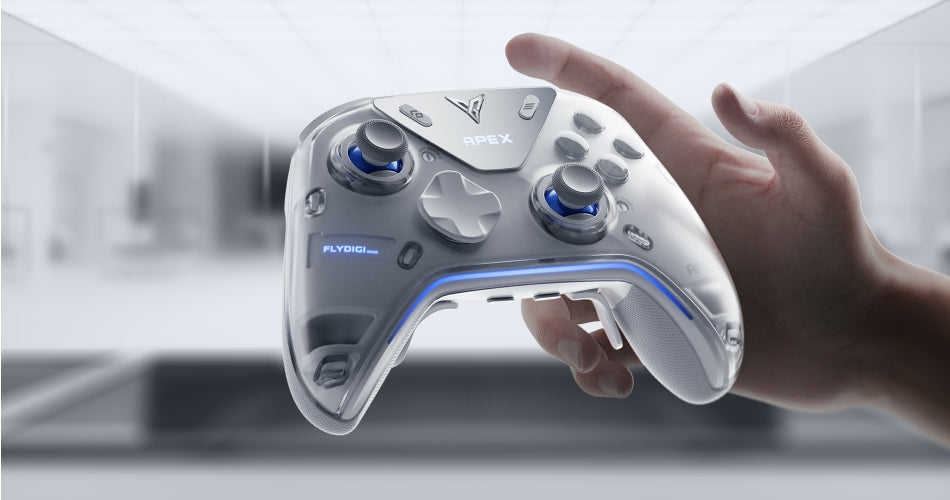 Flydigi Apex 5 — Adjustable Hall Joysticks, Trigger Vibration & Smart