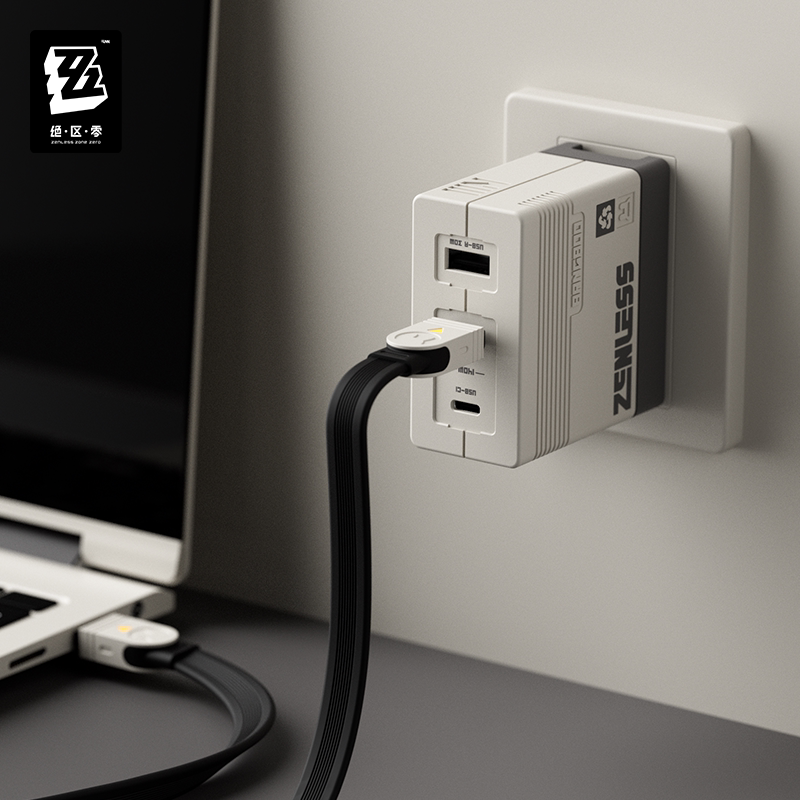 Zenless Zone Zero 140W GaN 3-Port Fast Charger