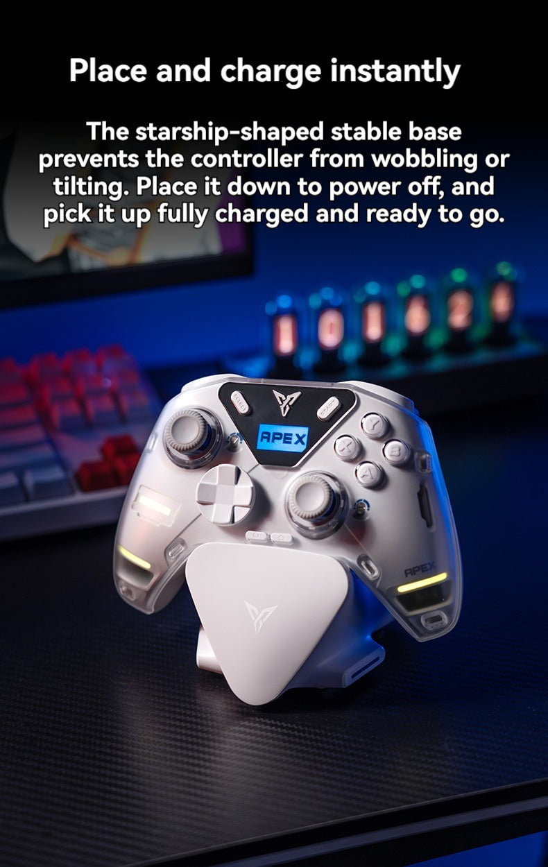 Flydigi Wireless Charger Dock for APEX Series and Vader Series Controller
