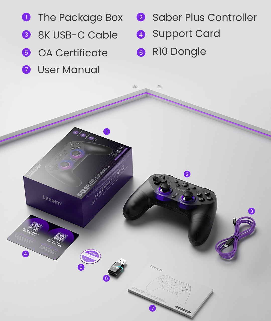 LEADJOY Saber Plus Wireless Controller