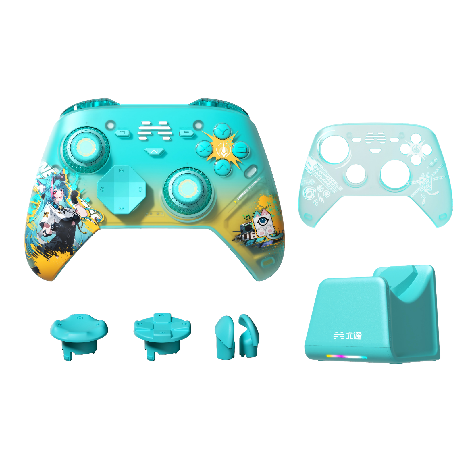 BEITONG KunPeng 70 Wireless Controller Neverness to Everness: Mint Limited Edition