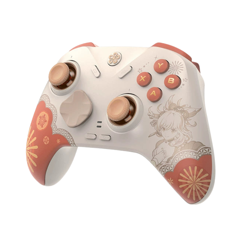 Flydigi Direwolf 4 ゲームコントローラー 宵宮・琉焰華舞 限定 Flydigi Direwolf 4 Wireless Controller Genshin Impact Frolicking Flame
