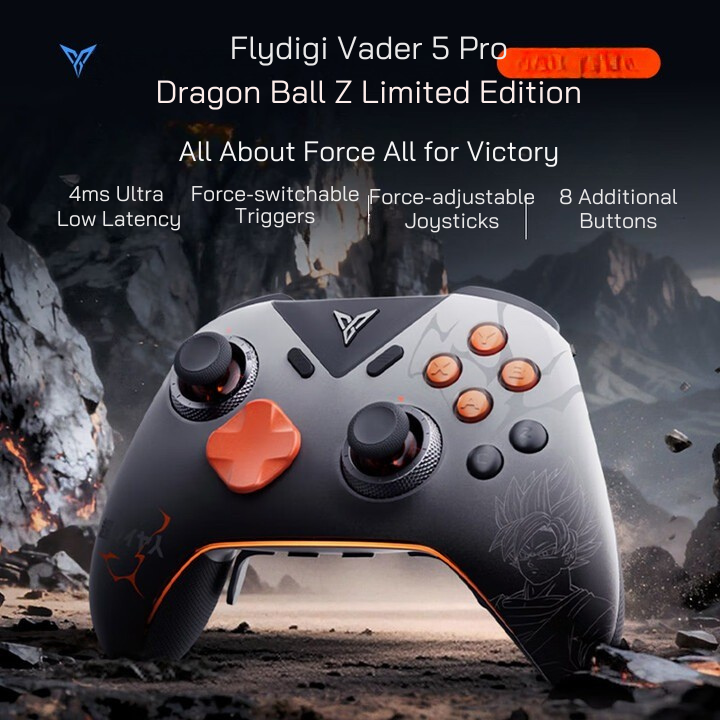 Flydigi Vader 5 Pro Wireless Controller Dragon Ball Z Limited Edition