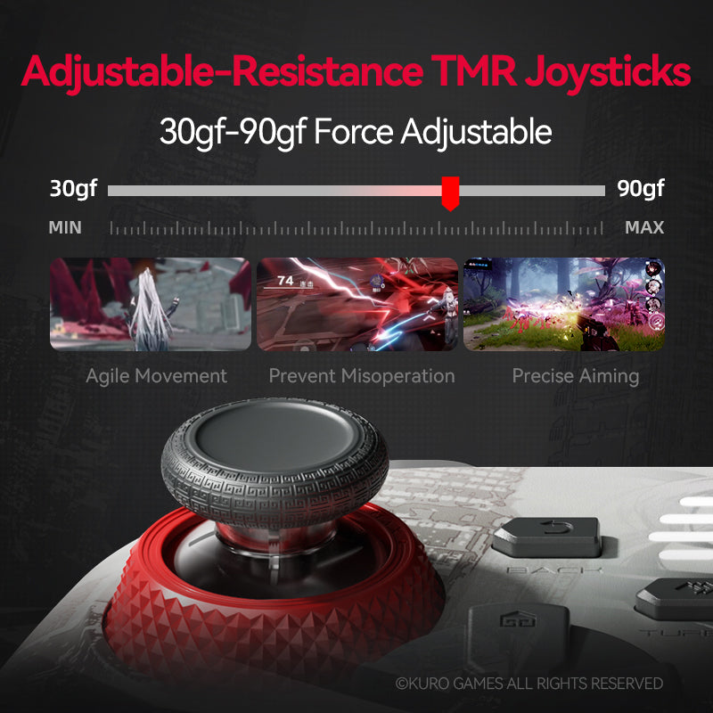 BEITONG KP20D Elite Controller Punishing Gray Raven Limited Edition