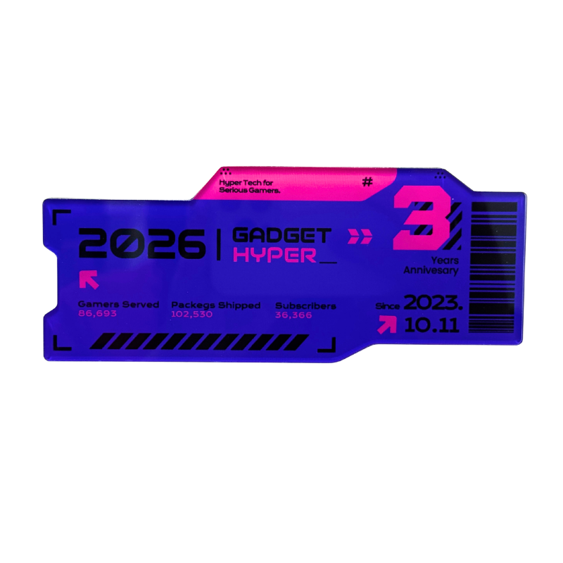 GadgetHyper Fridge Magnet 3rd Anniversary Limited Edition