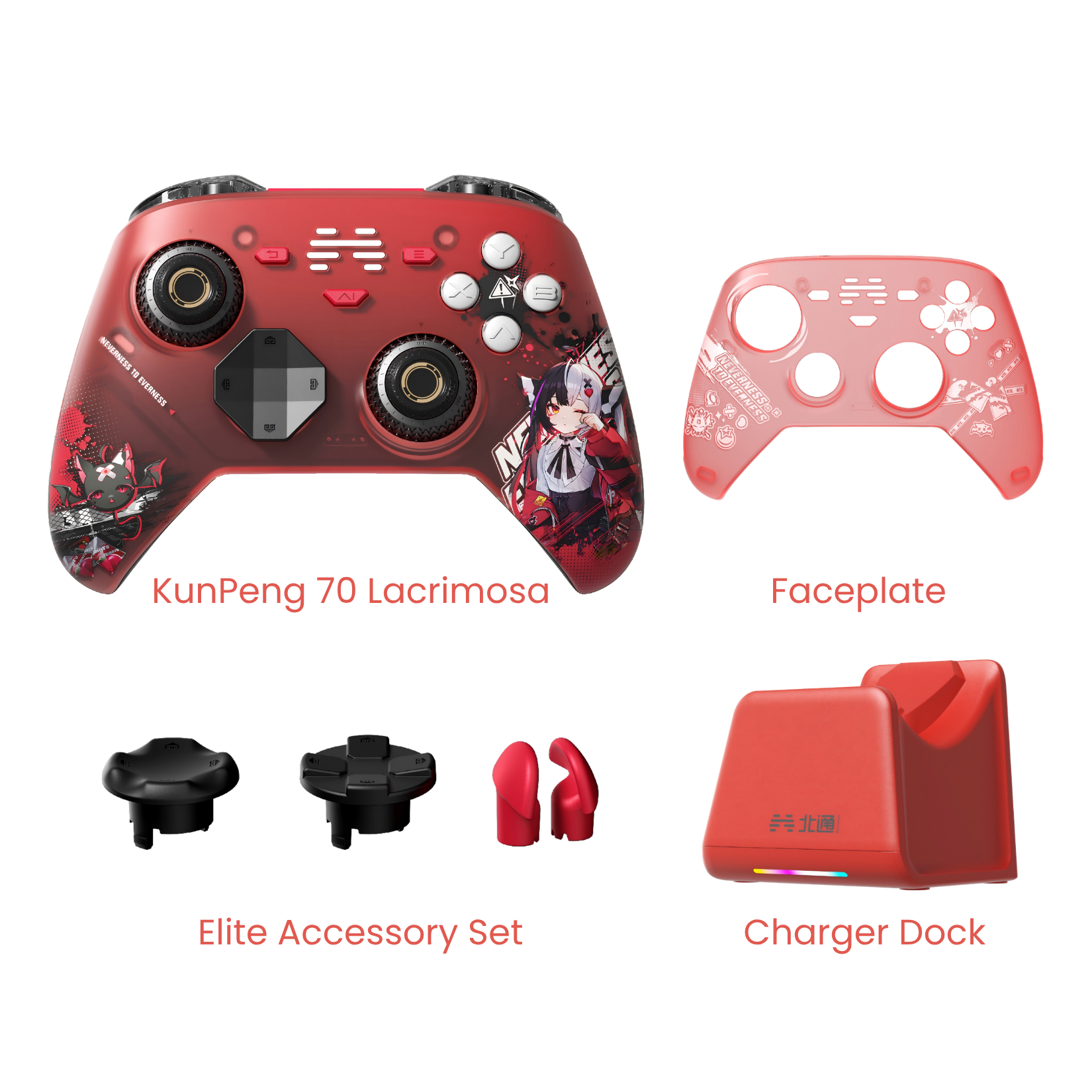BEITONG KunPeng 70 Wireless Controller Neverness to Everness: Lacrimosa Limited Edition