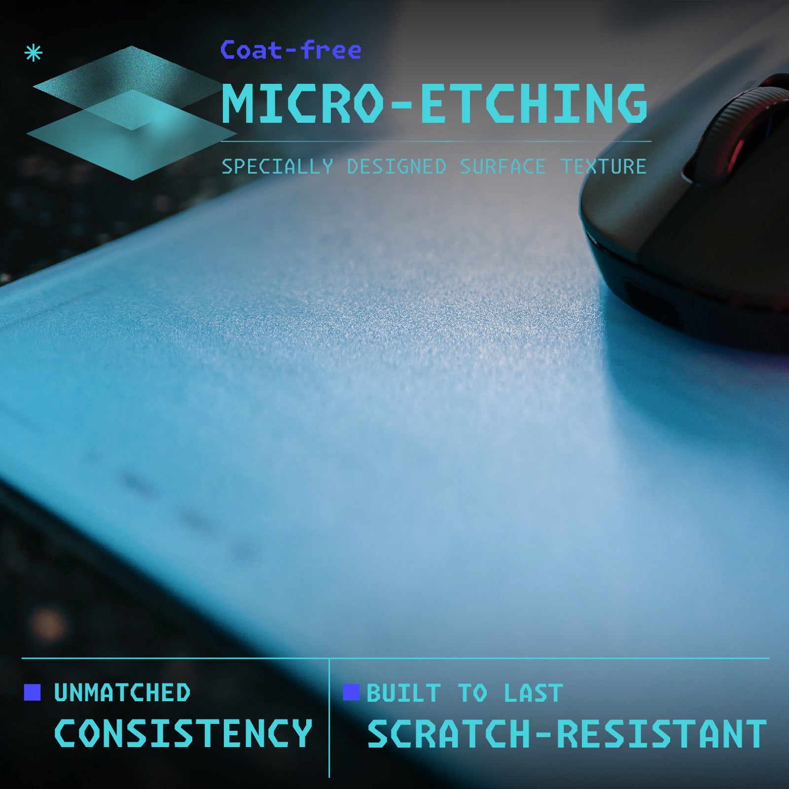 Lancer Pad.001 Glass Gaming Mousepad
