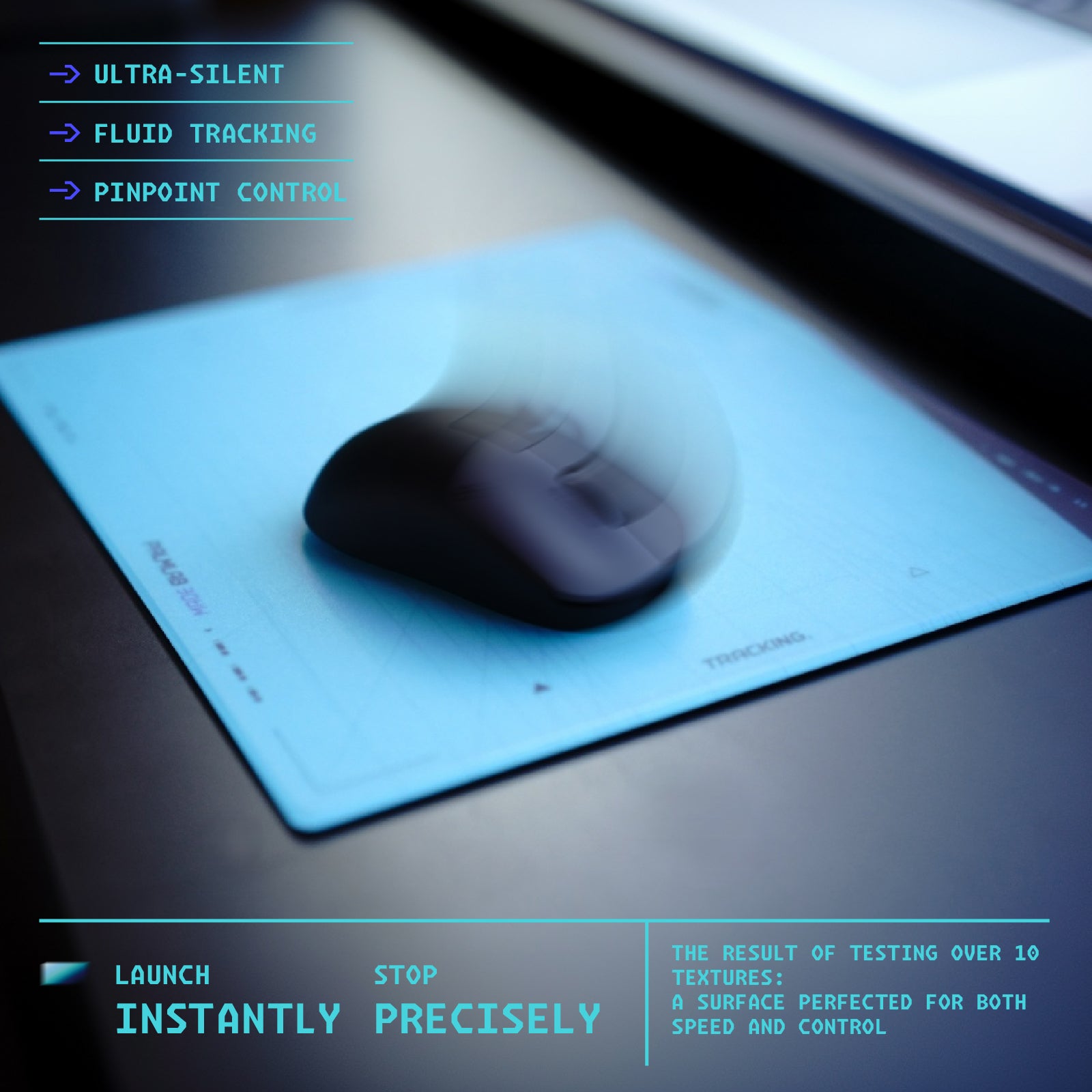 Lancer Pad.001 Glass Gaming Mousepad