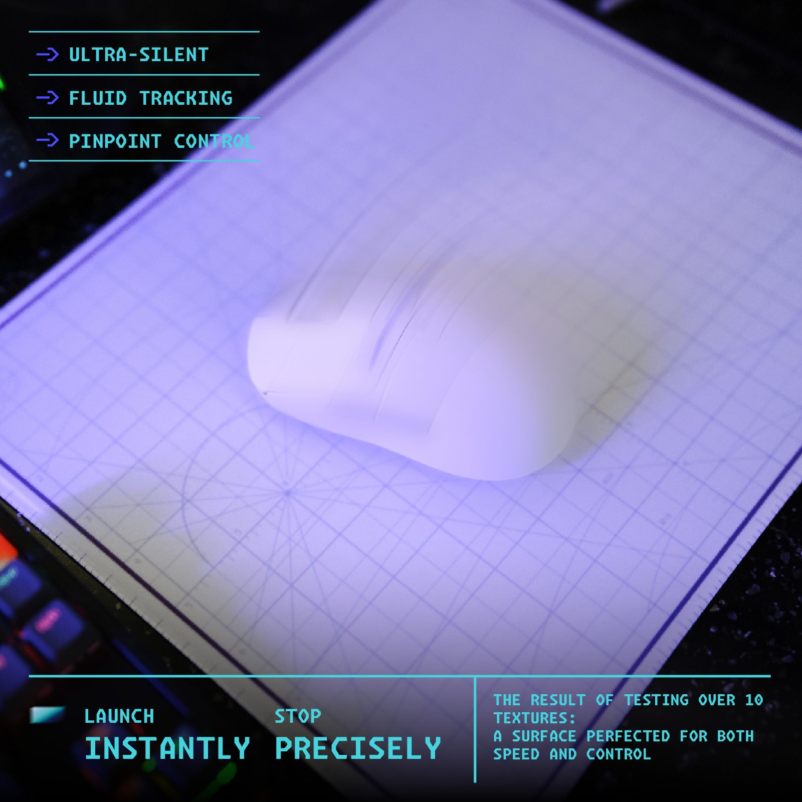 Lancer Pad.001 Glass Gaming Mousepad