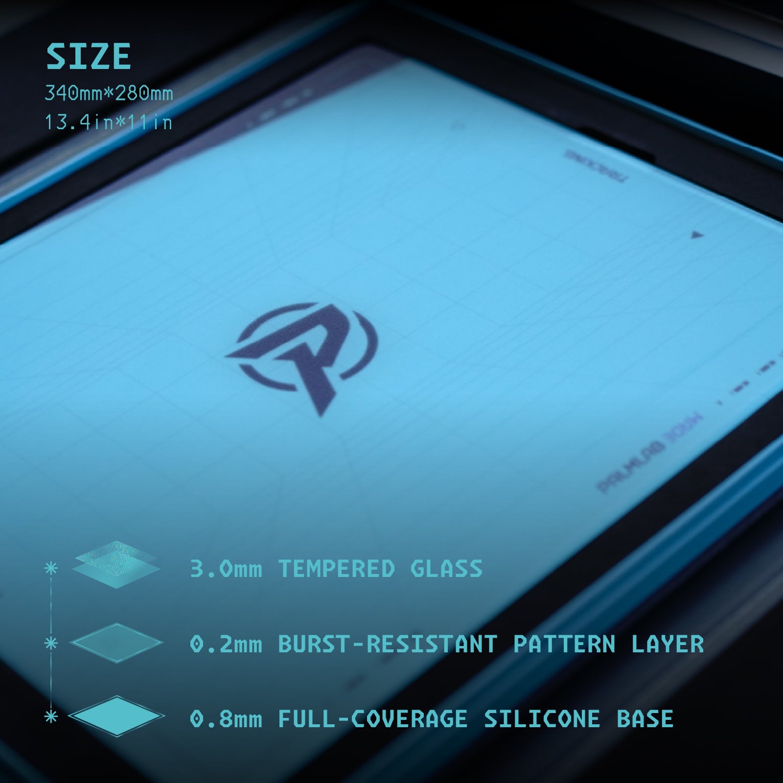 Lancer Pad.001 Glass Gaming Mousepad