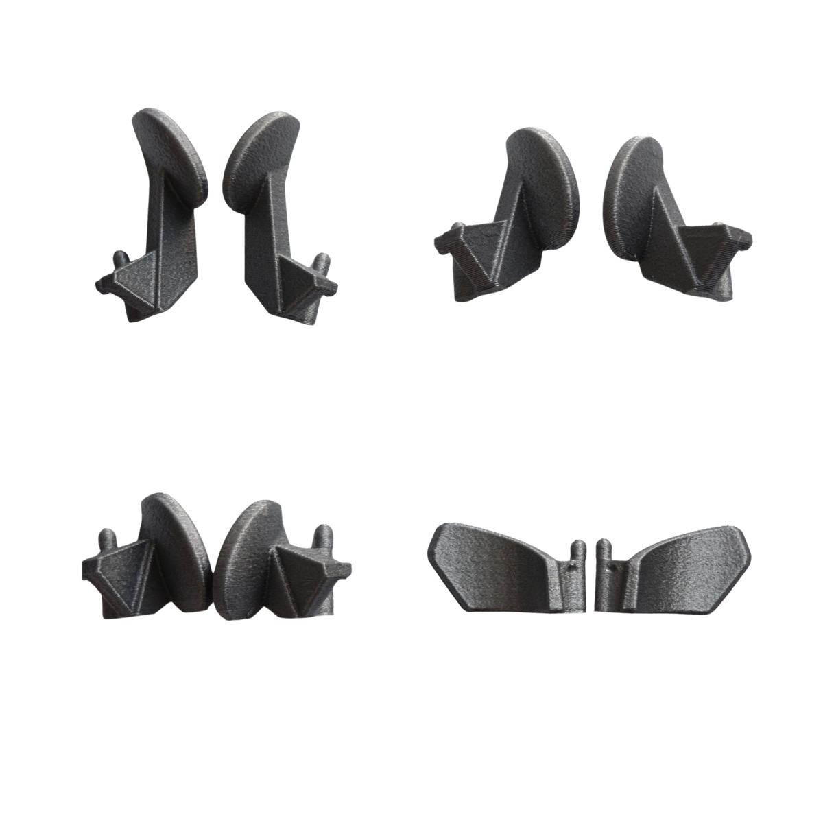 Back Paddles 3D-Printed for Flydigi APEX 6 Series