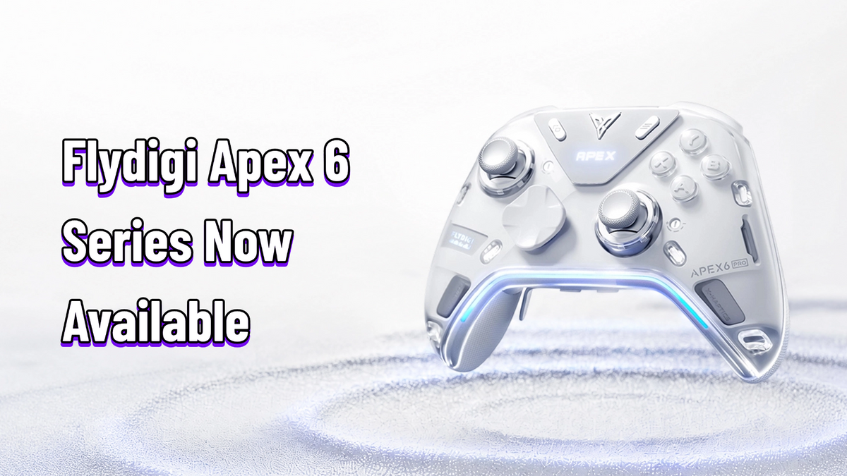 Flydigi Apex 6 Series Now Available: From $149.99