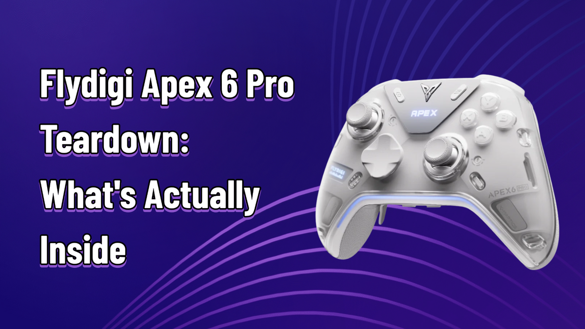 Flydigi Apex 6 Pro Teardown: What's Actually Inside