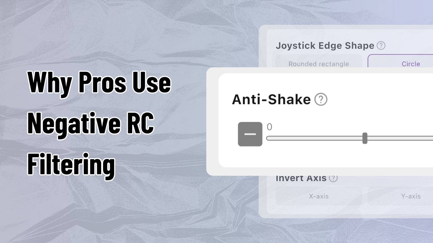 Why Pros Use Negative RC Filtering: The Truth Behind the M&K vs. Controller Debate