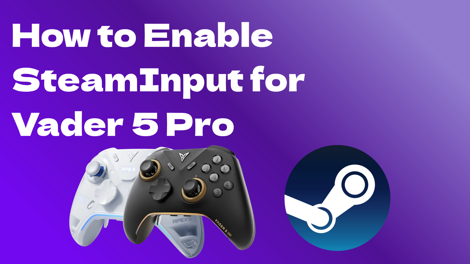 Master Your Flydigi: How to Enable SteamInput for Apex 5 & Vader 5 Pro (The Complete Guide)