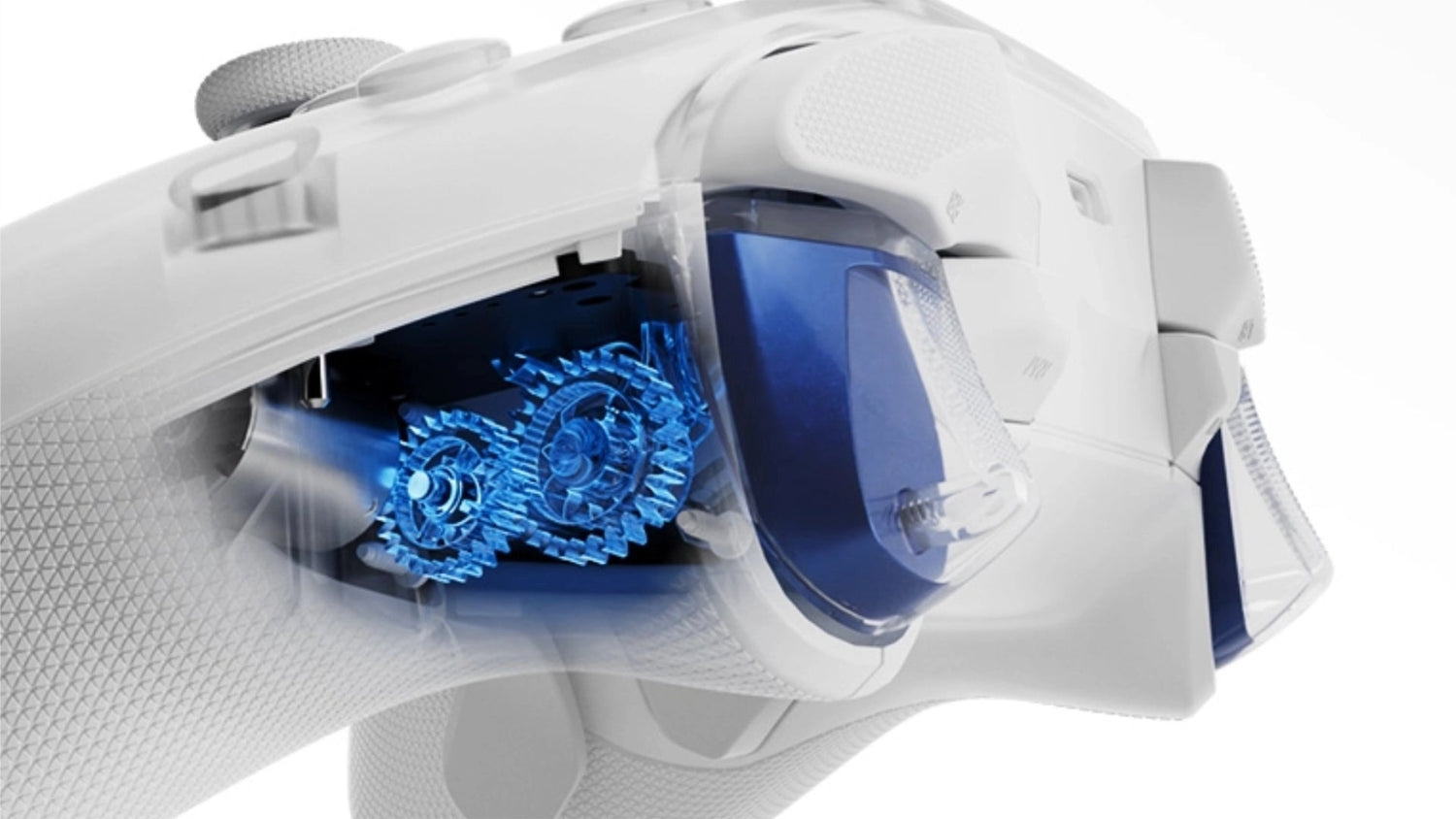 Flydigi Apex 5 FORCEADAPT triggers and internal servo mechanism