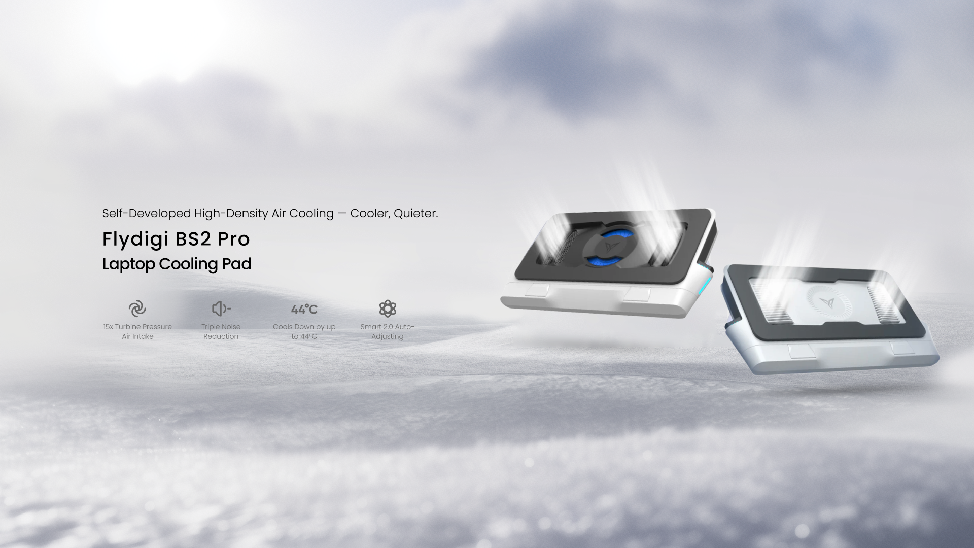 ❄️ Flydigi BS2 Pro Laptop Cooling Pad: Keep Your Laptop Ice-Cold Under Pressure