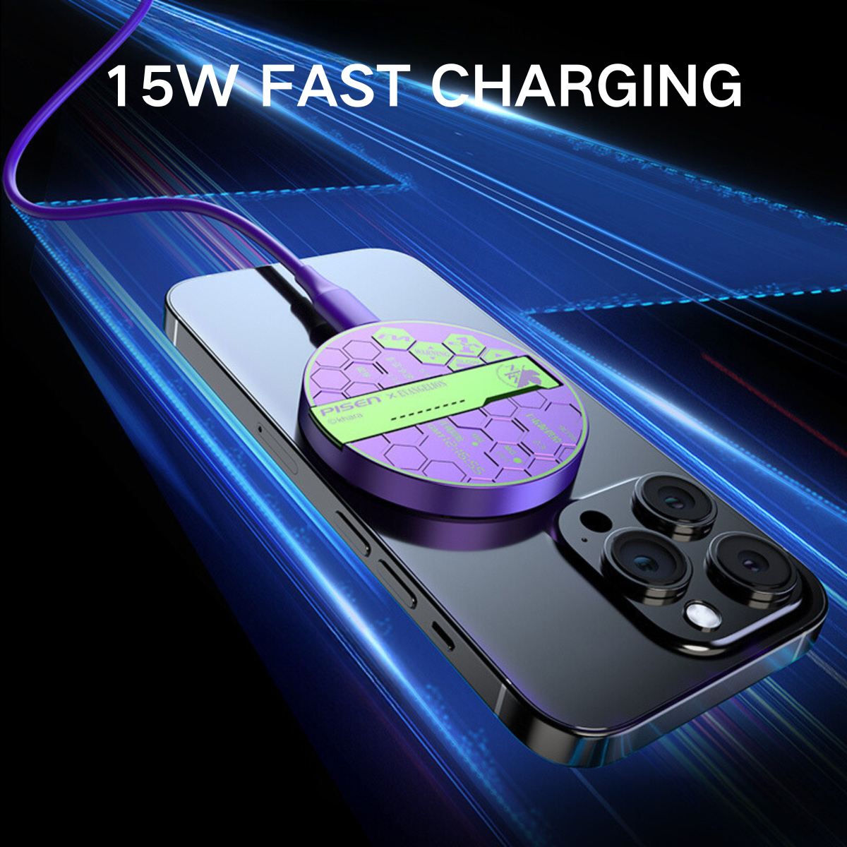 PISEN Magnetic Wireless Charger EVA Type-01 Limited Edition