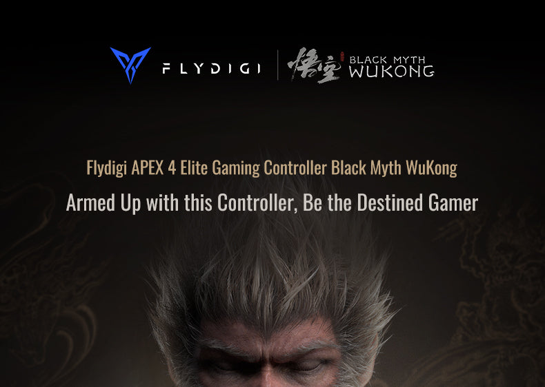 Flydigi Apex 4 Black Myth Wukong専用充電ドック付 Flydigi APEX 4 Wireless Controller Black Myth: WuKong Edition