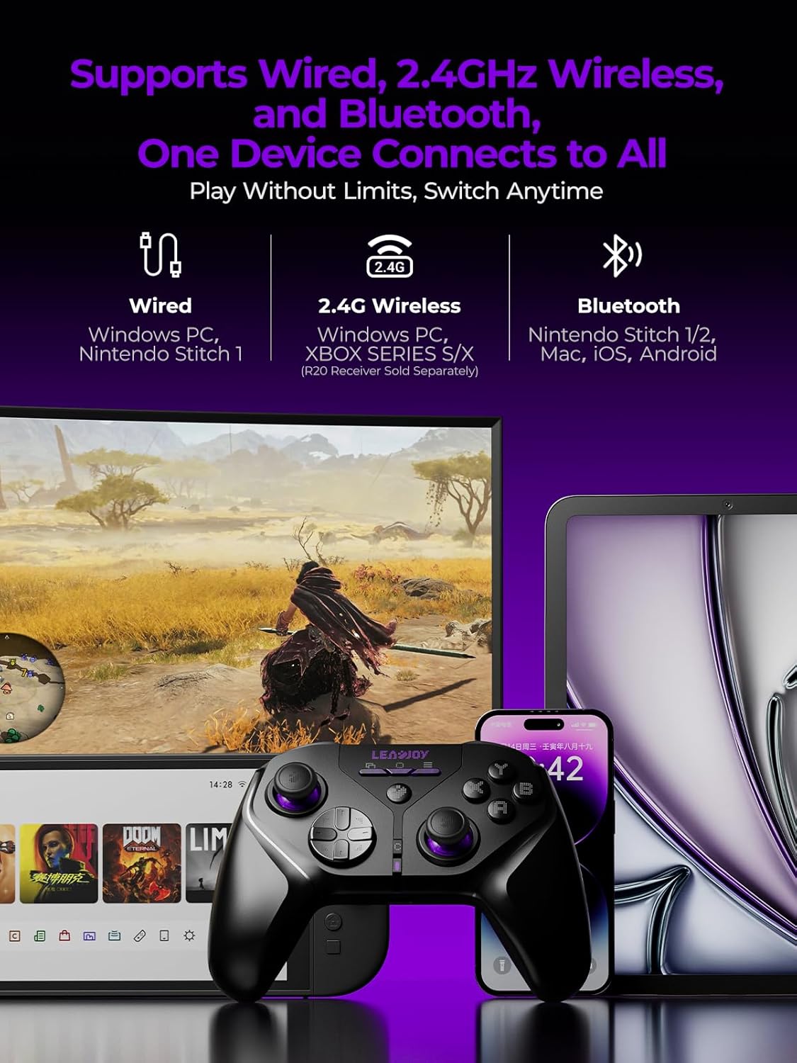 LEADJOY XENO Plus Wireless Controller