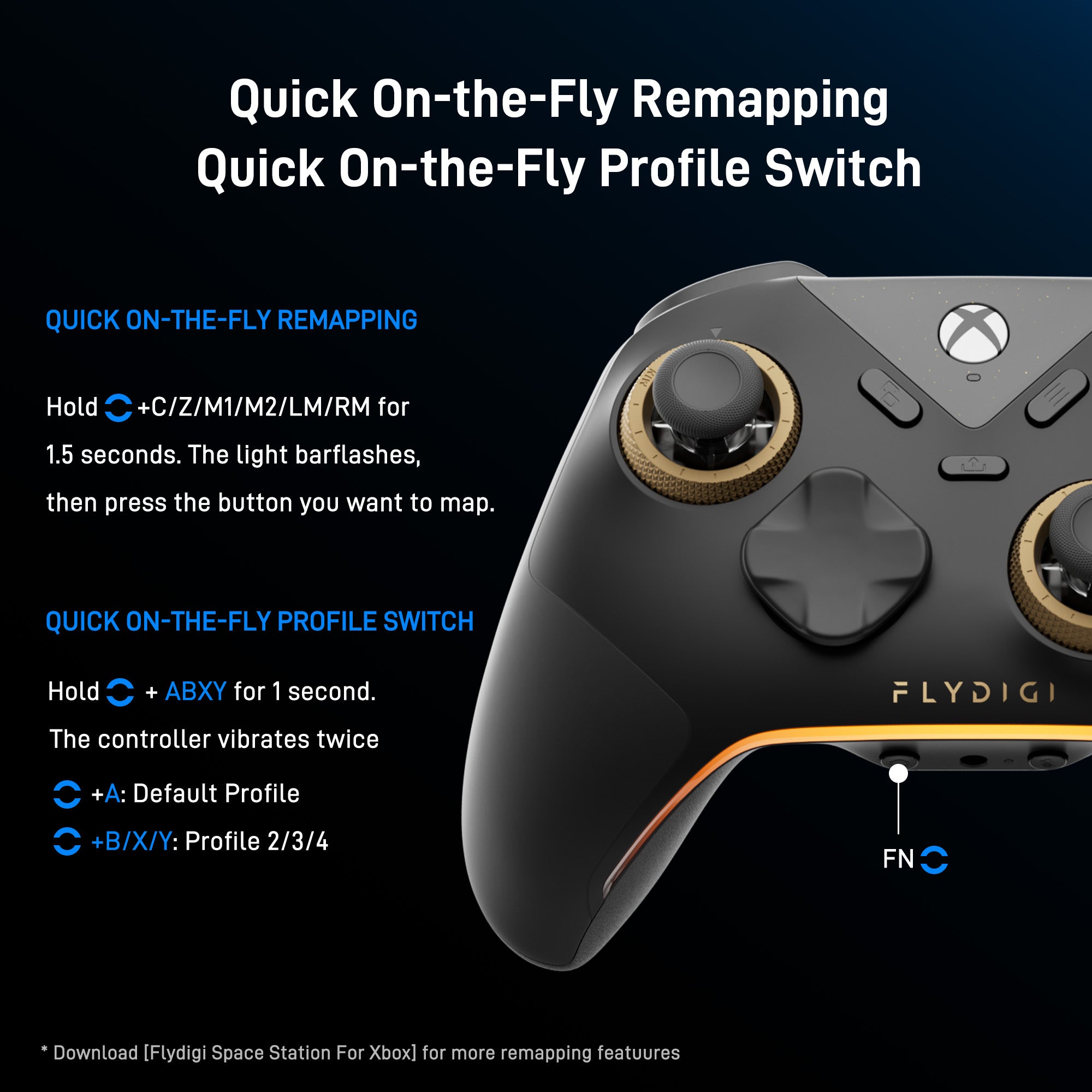 Flydigi Vader 5S Xbox Wired Controller