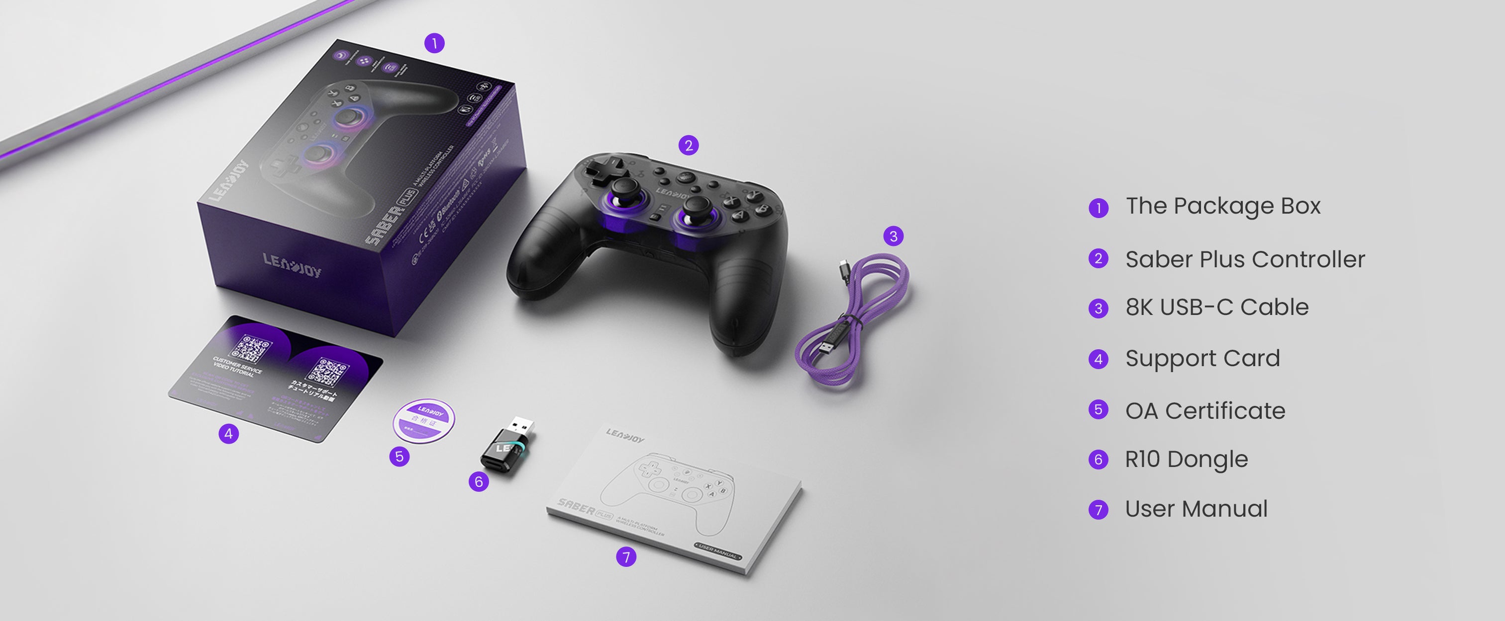 LEADJOY Saber Plus Wireless Controller