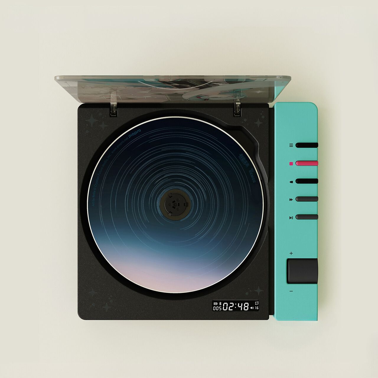 BEMOE Hatsune Miku 16th Anniversary CD Player