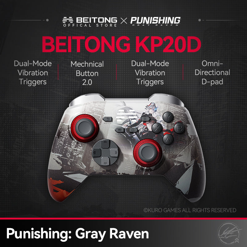 BEITONG　KP20D　パニシング:グレイレイヴ コラボコントローラー BEITONG KP20D Elite Controller Punishing Gray Raven Limited Edition