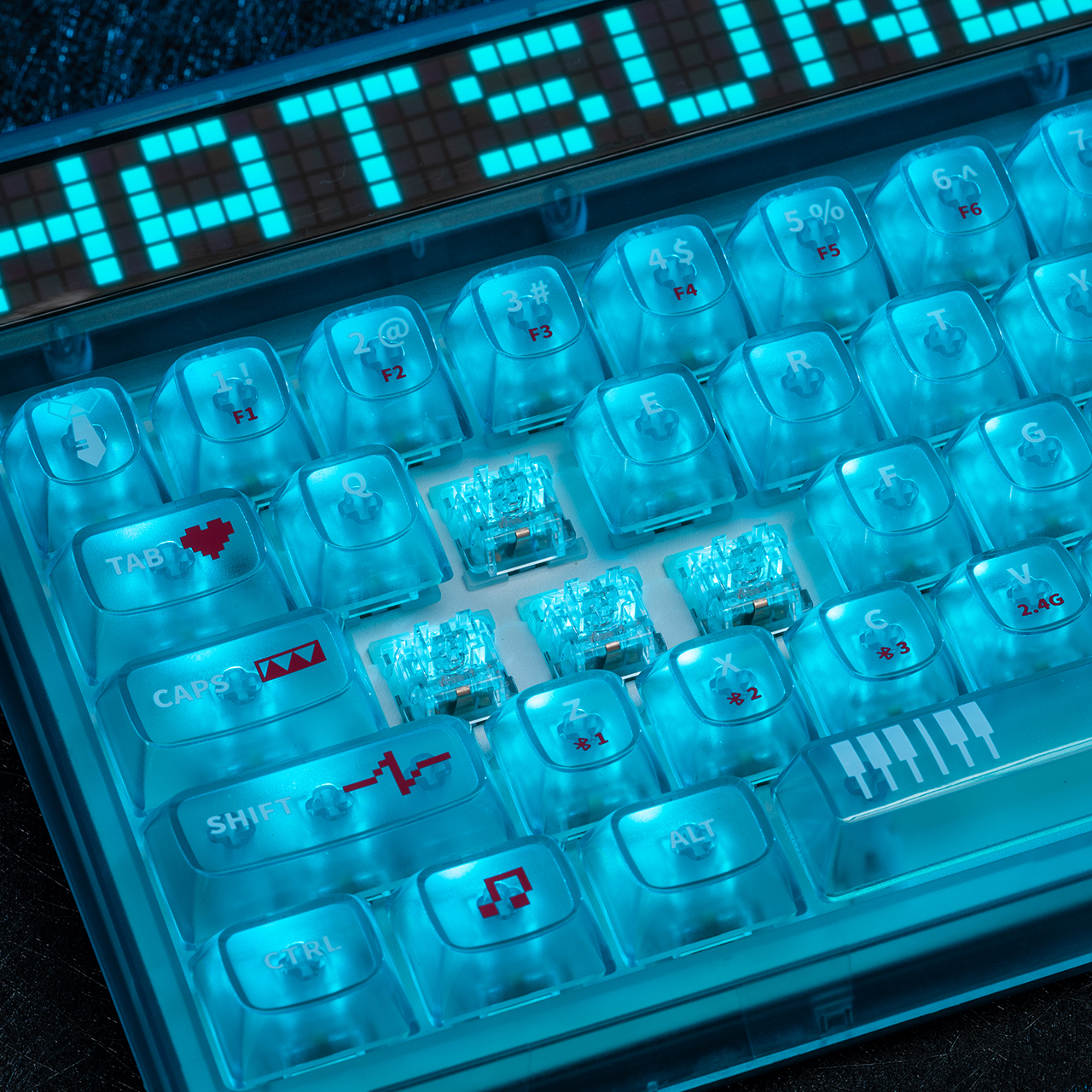 MOEYU Hatsune Miku Heart of Esports Series Mechanical Gaming Keyboard