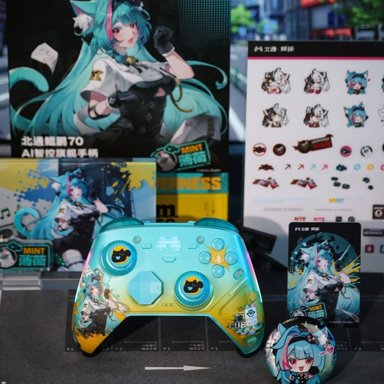 BEITONG KunPeng 70 Wireless Controller Neverness to Everness: Mint Limited Edition