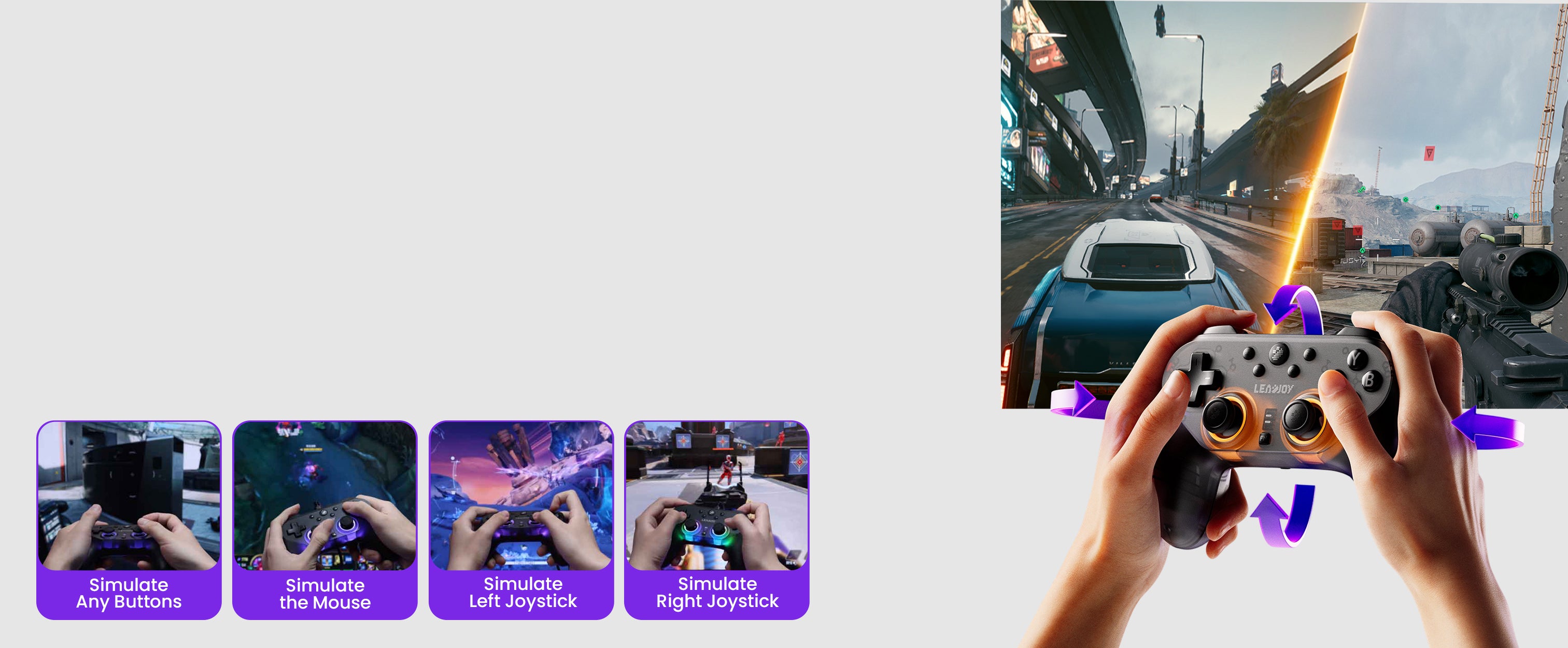 LEADJOY Saber Plus Wireless Controller