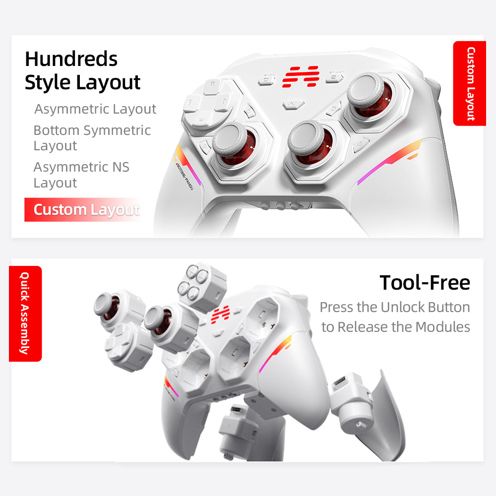 BEITONG Pangu コントローラーモジュールフルセット BEITONG Pangu Modular Game Controller