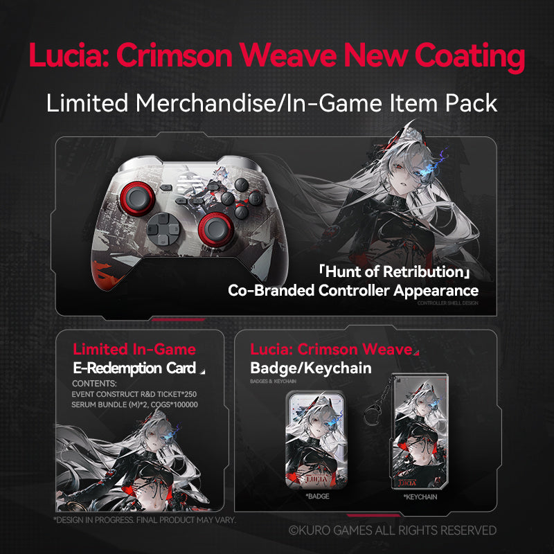 BEITONG KP20D Elite Controller Punishing Gray Raven Limited Edition