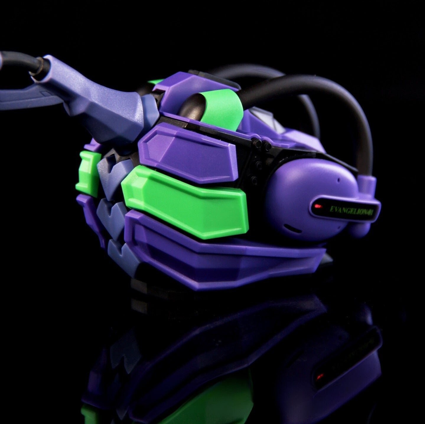 Stumpe EVA-01 Neon Genesis Evangelion Ear-Hookノイズキャンセルイヤホン