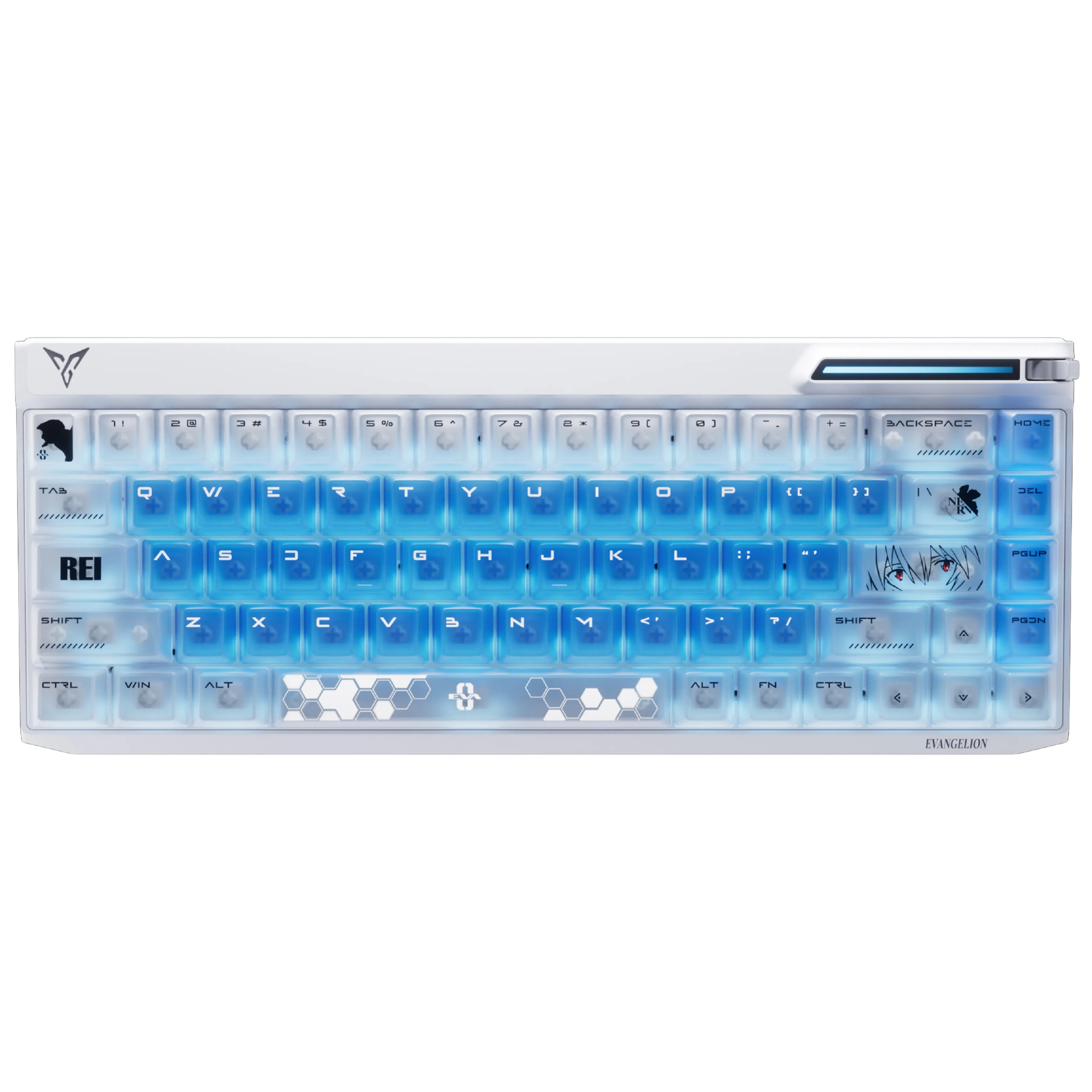 Flydigi FS68 Gaming Keyboard EVA Rei Ayanami Edition