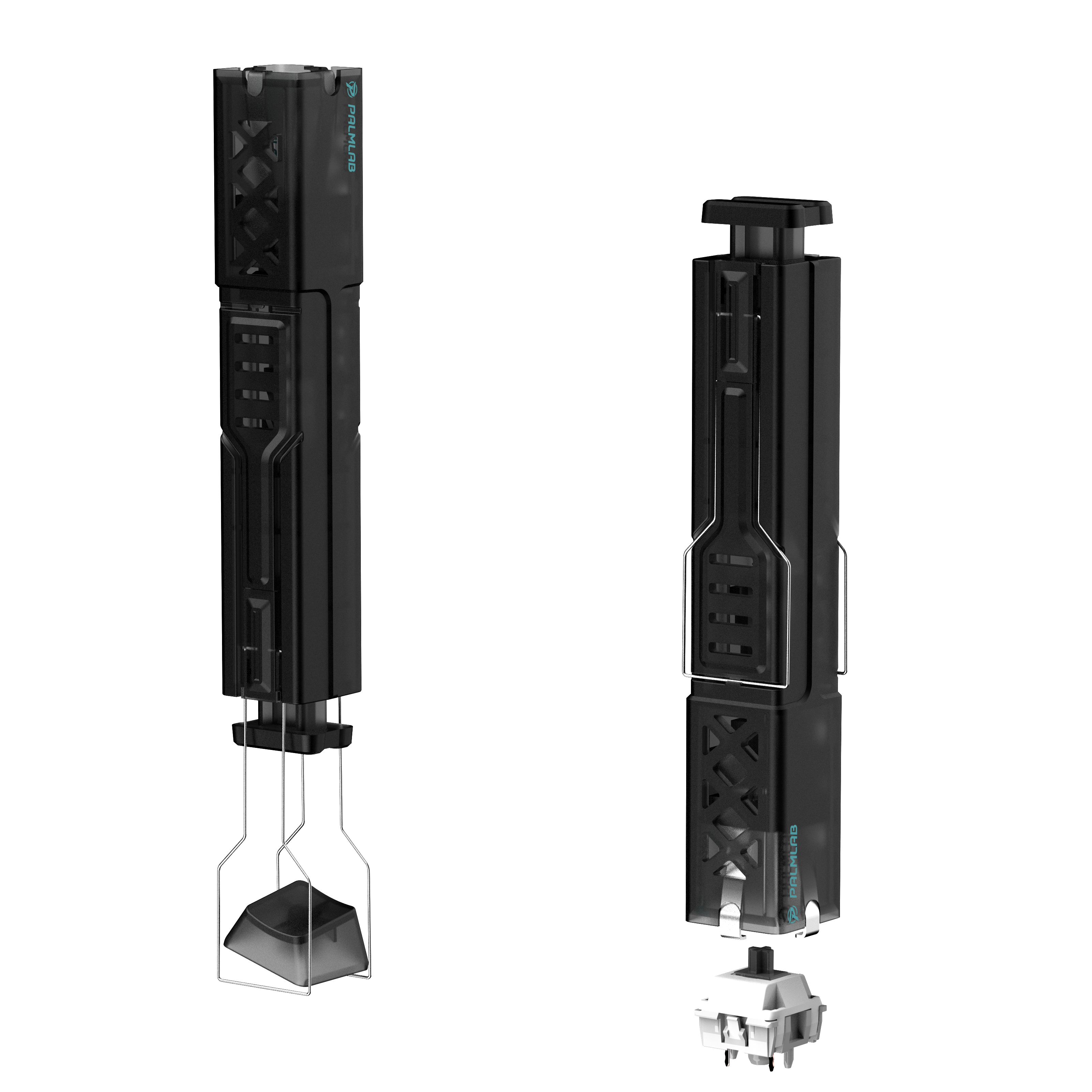 PALMLAB 2-in-1 Switch & Keycap Puller with 4-Claw Grip – One-Press Fast Removal