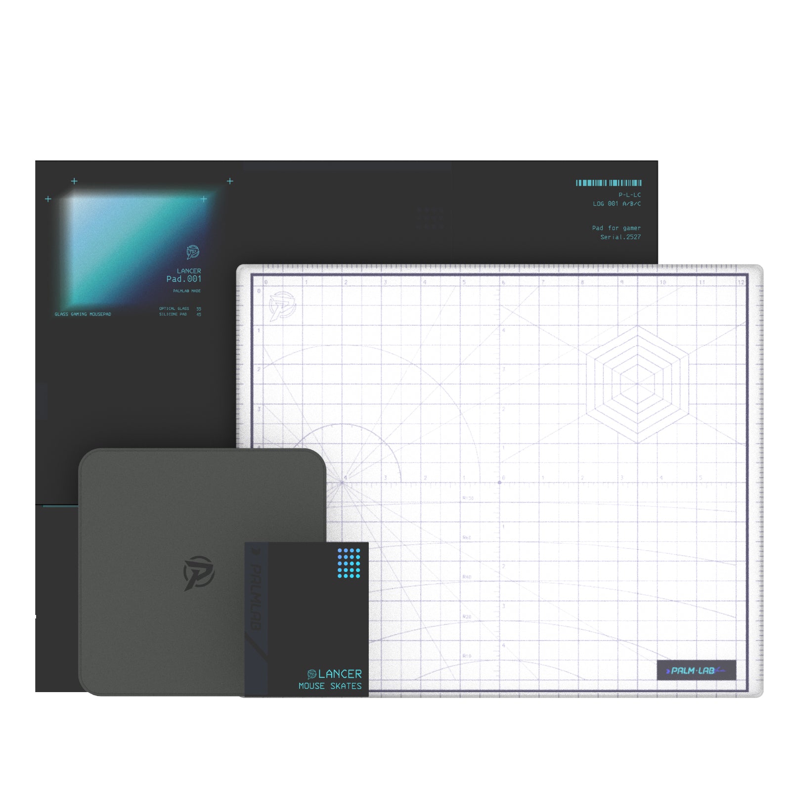 Lancer Pad.001 Glass Gaming Mousepad