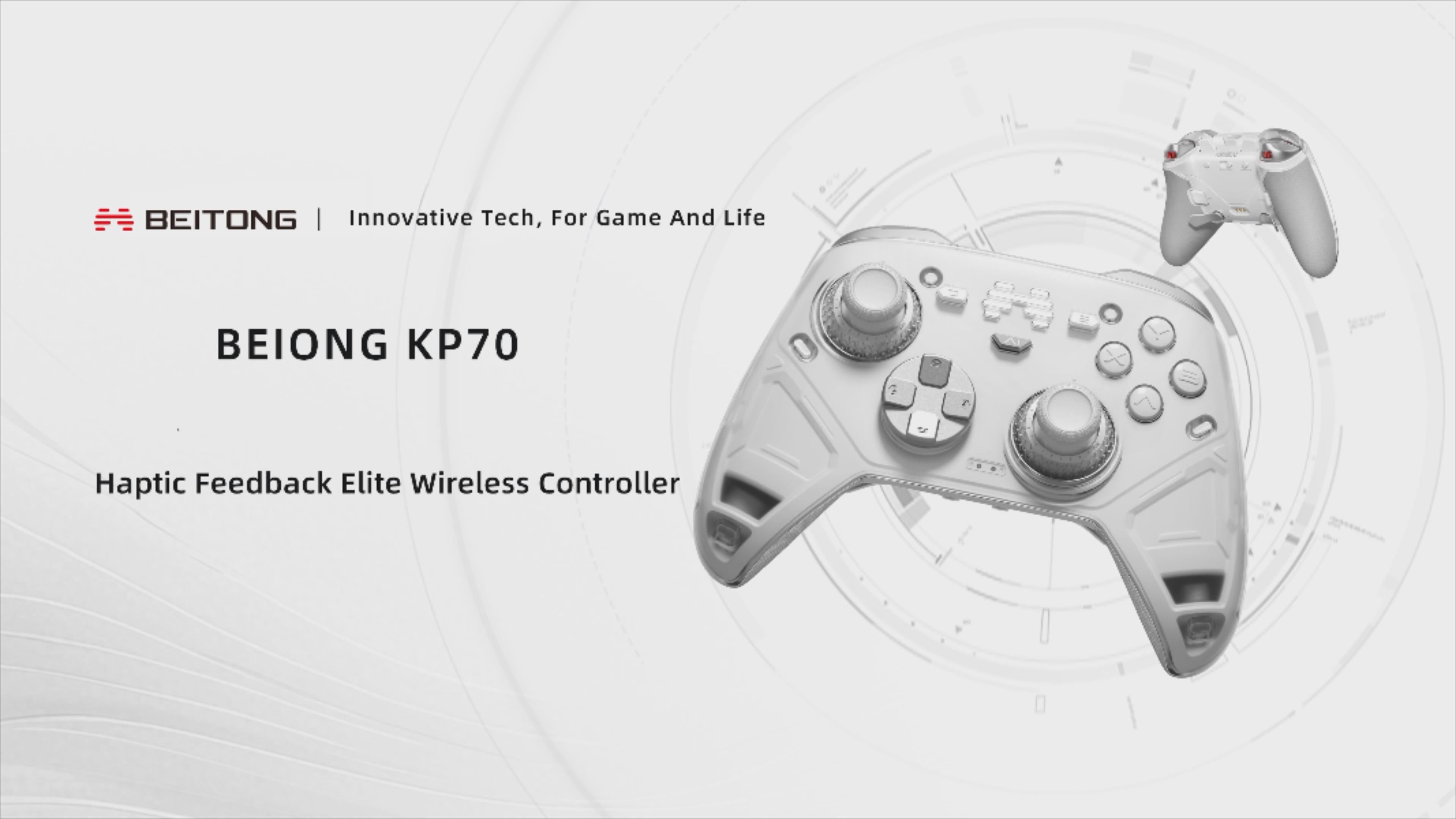 BEITONG K70 ワイヤレスコントローラー BEITONG KunPeng 70 Gaming Controller