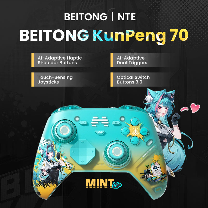 BEITONG KunPeng 70 Wireless Controller Neverness to Everness: Mint Limited Edition