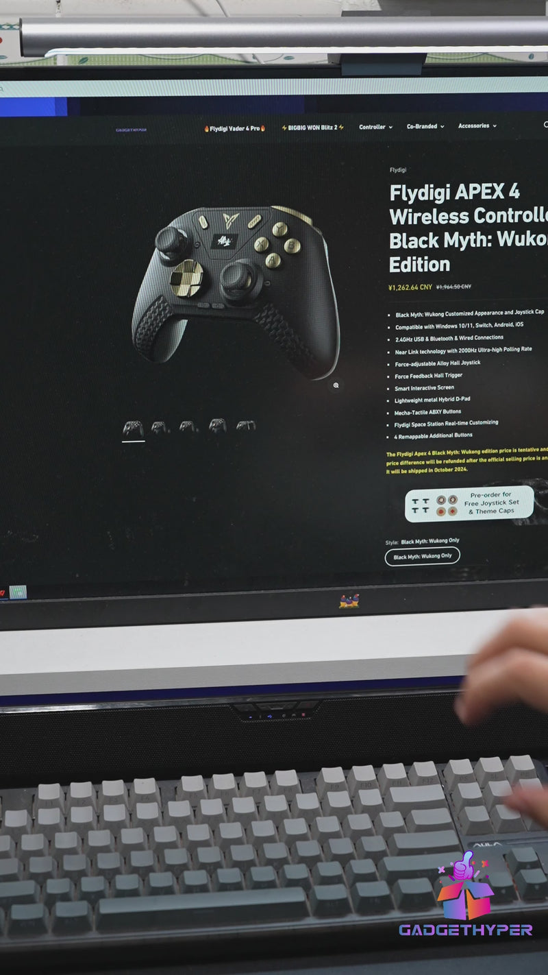 Flydigi APEX 4 Wireless Controller Black Myth: WuKong Edition